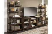 Starmore Brown/Gunmetal 3 - Piece Entertainment Center - Gate FurnitureEntertainment Center