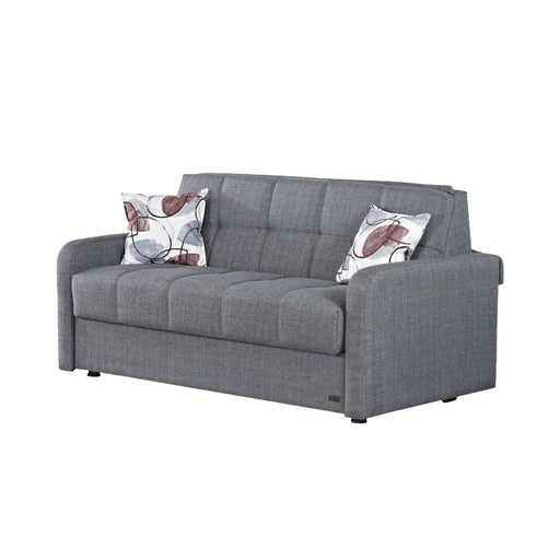 Stella 69 in. Pull Out Sleeper Sofa in Gray - Gate FurnitureSleeper Sofa