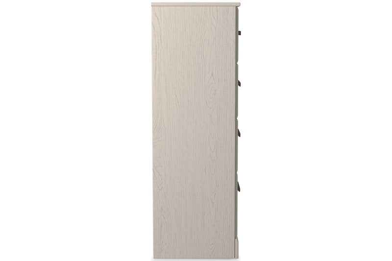 Stelsie White Chest of Drawers - Gate FurnitureChest