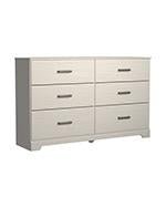 Stelsie White Dresser - Gate FurnitureDresser