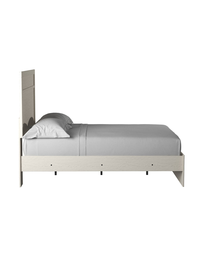 Stelsie White Full Panel Bed - Gate FurnitureFull Bed