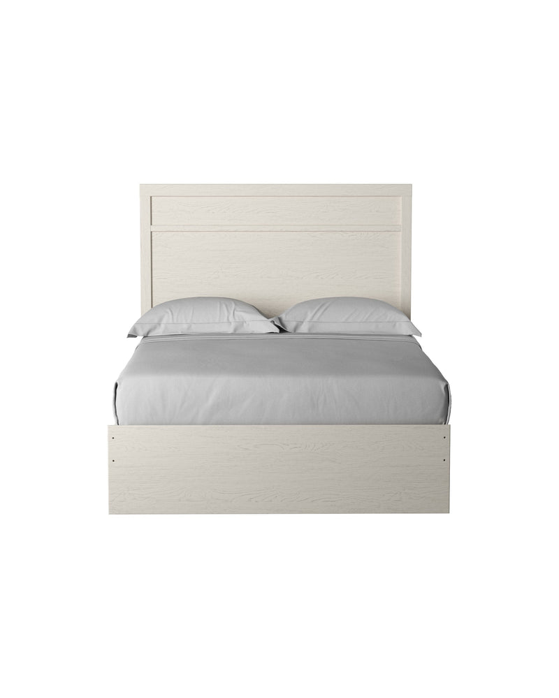Stelsie White Full Panel Bed - Gate FurnitureFull Bed