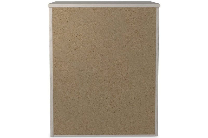 Stelsie White Nightstand - Gate FurnitureNightstand