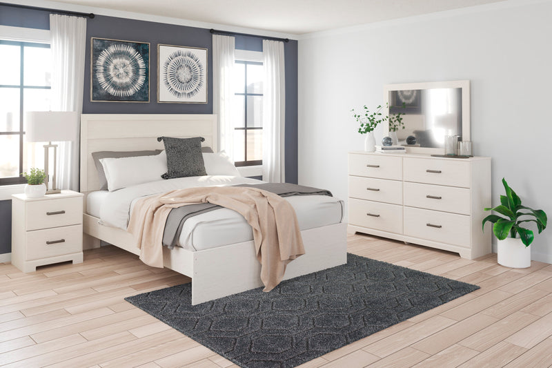 Stelsie White Panel Bedroom Set - Gate FurnitureBedroom Set