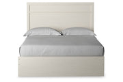 Stelsie White Queen Panel Bed - Gate FurnitureQueen Bed