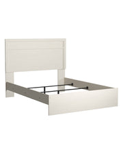 Stelsie White Queen Panel Bed - Gate FurnitureQueen Bed