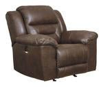 Stoneland Chocolate Power Recliner - Gate FurniturePower Recliner