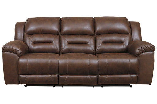 Stoneland Chocolate Power Reclining Sofa - Gate FurniturePower Reclining Sofa