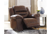 Stoneland Chocolate Recliner - Gate FurnitureRecliner