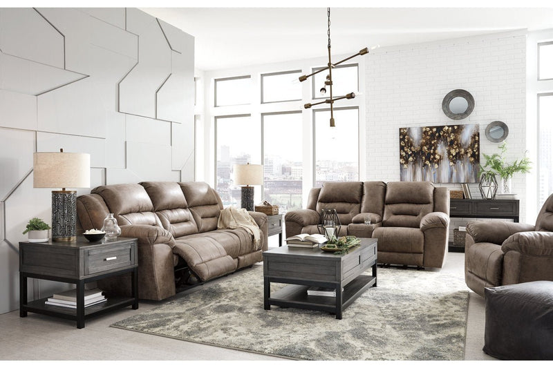 Stoneland Fossil Power Reclining Sofa - Gate FurniturePower Reclining Sofa