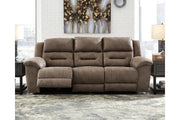 Stoneland Fossil Power Reclining Sofa - Gate FurniturePower Reclining Sofa