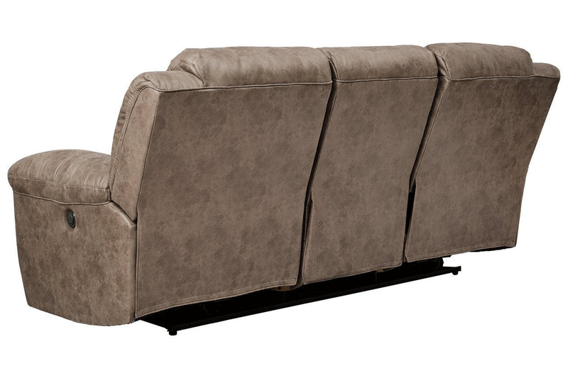 Stoneland Fossil Power Reclining Sofa - Gate FurniturePower Reclining Sofa