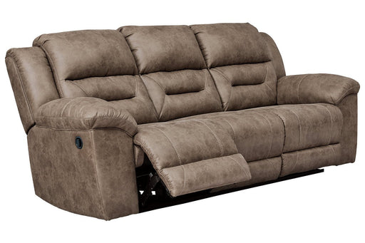 Stoneland Fossil Reclining Sofa - Gate FurnitureReclining Sofa