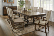 Stonington Brown Extendable Dining Set - Gate FurnitureDining Room Set