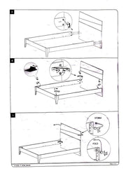 Storm Bed Queen - Gate FurnitureQueen Bed