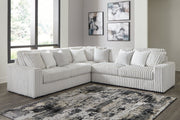 Stupendous Alloy 3 Piece Sectional - Gate FurnitureSectional