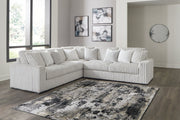 Stupendous Alloy 3 Piece Sectional - Gate FurnitureSectional