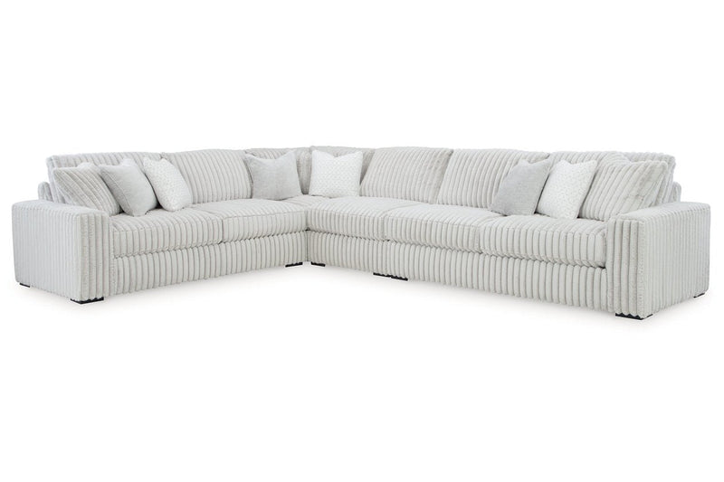 Stupendous Alloy 4 Piece Sectional - Gate FurnitureSectional
