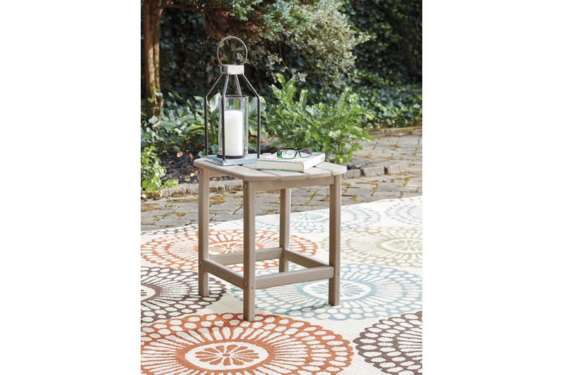 Sundown Treasure Grayish Brown End Table - Gate FurnitureTable