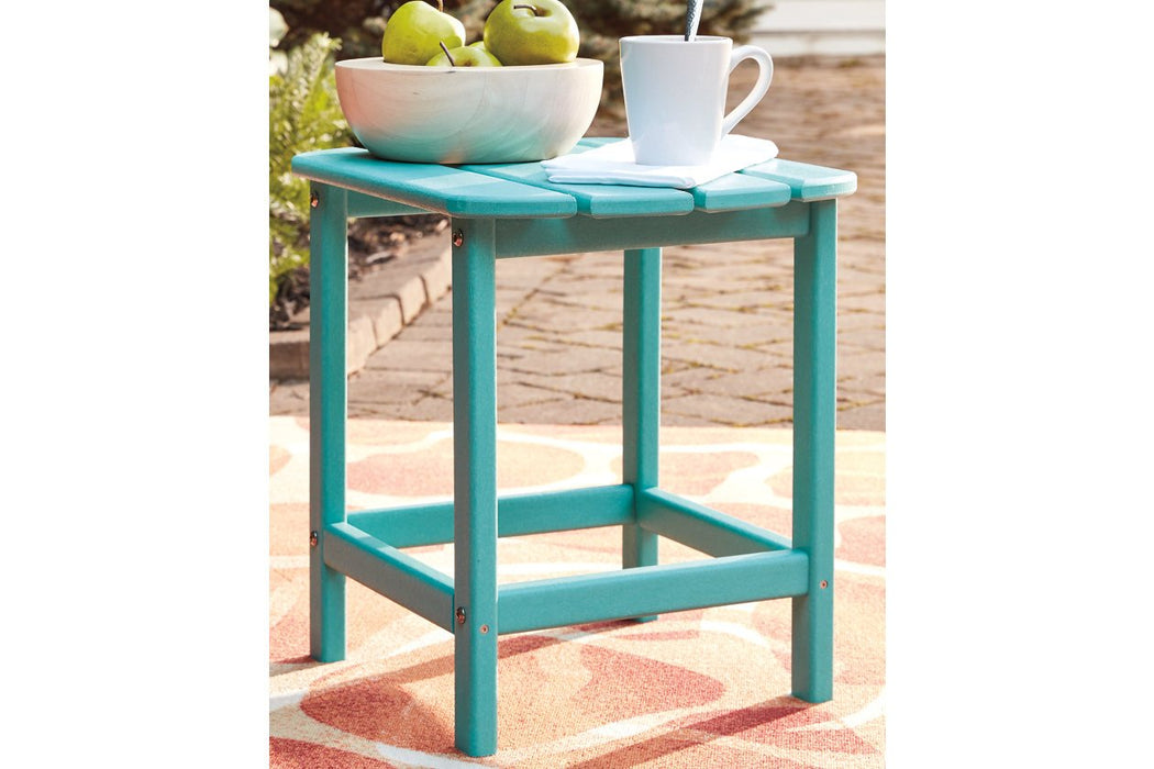 Sundown Treasure Turquoise End Table - P012-703 - Gate Furniture