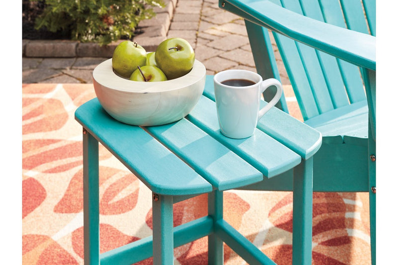 Sundown Treasure Turquoise End Table - Gate FurnitureTable
