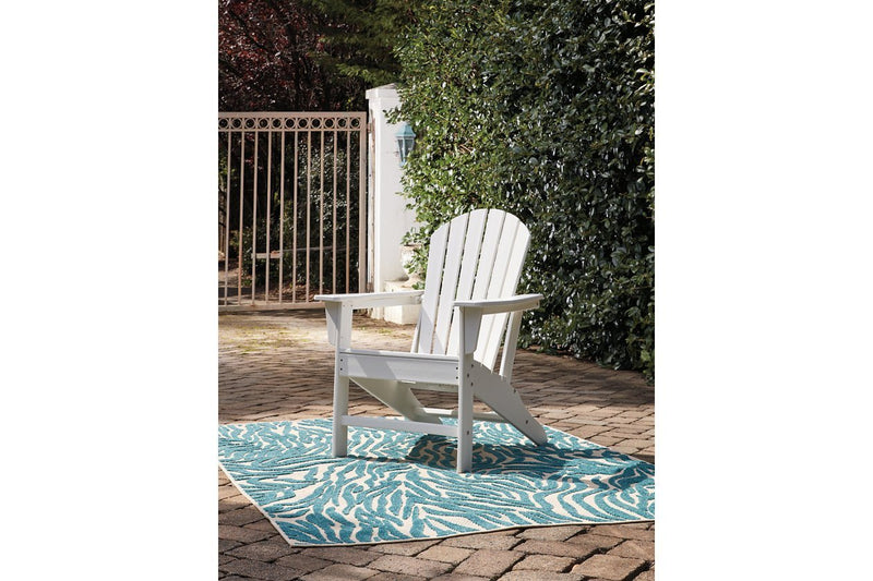 Sundown Treasure White Adirondack Chair - Gate FurnitureLounge Chair