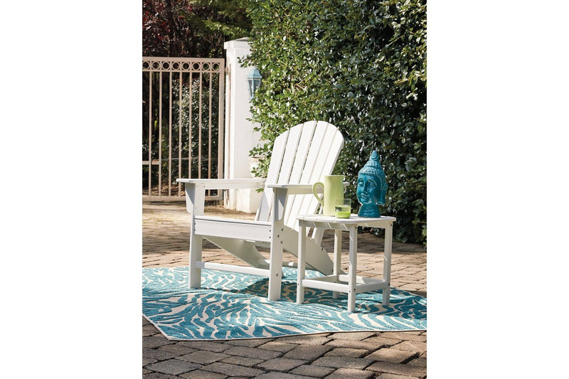 Sundown Treasure White Adirondack Chair - Gate FurnitureLounge Chair