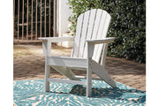 Sundown Treasure White Adirondack Chair - Gate FurnitureLounge Chair