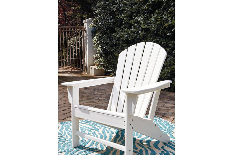 Sundown Treasure White Adirondack Chair - Gate FurnitureLounge Chair