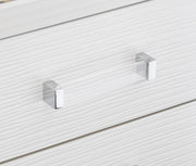 Tamsin White LED Upholstered Storage Platform Bedroom Set - Gate FurnitureBedroom Set