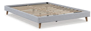 Tannally Full Upholstered Platform Bed - Gate FurnitureFull Bed