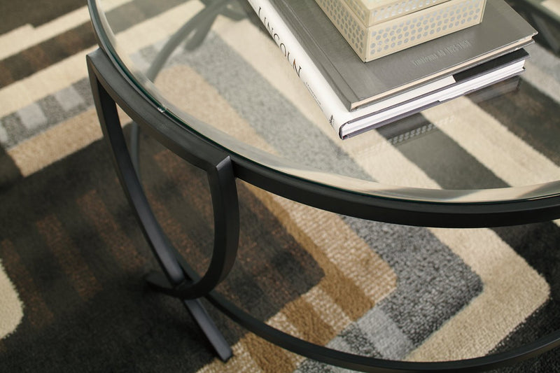 Tarrin Black Table (Set of 3) - Gate FurnitureOccasional Table Set