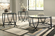 Tarrin Black Table (Set of 3) - Gate FurnitureOccasional Table Set