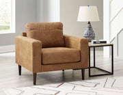 Telora Caramel Living Room Set - Gate FurnitureLiving Room Set