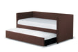 Therese Chocolate Daybed with Trundle - 4969CH - Gate Furniture