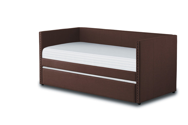 Therese Chocolate Daybed with Trundle - Gate FurnitureDaybed