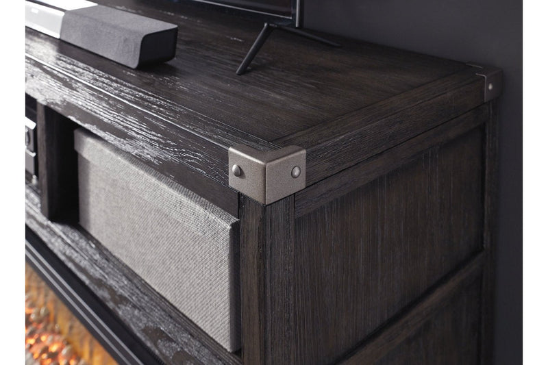 Todoe Gray 65" TV Stand - Gate FurnitureTV Stand