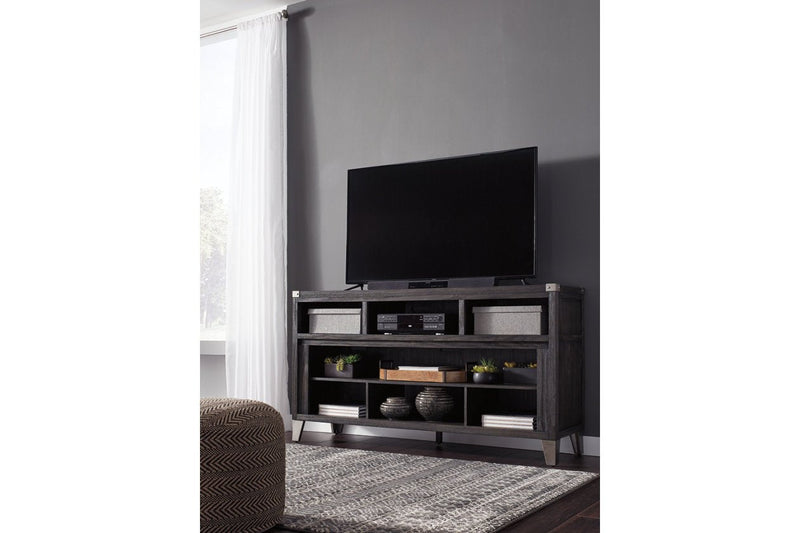 Todoe Gray 65" TV Stand - Gate FurnitureTV Stand