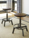 Torjin Gray-Brown Counter Height Set - Gate Furniture