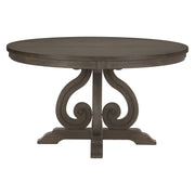 Toulon Dark Oak Round Dining Set - Gate FurnitureDining Room Set