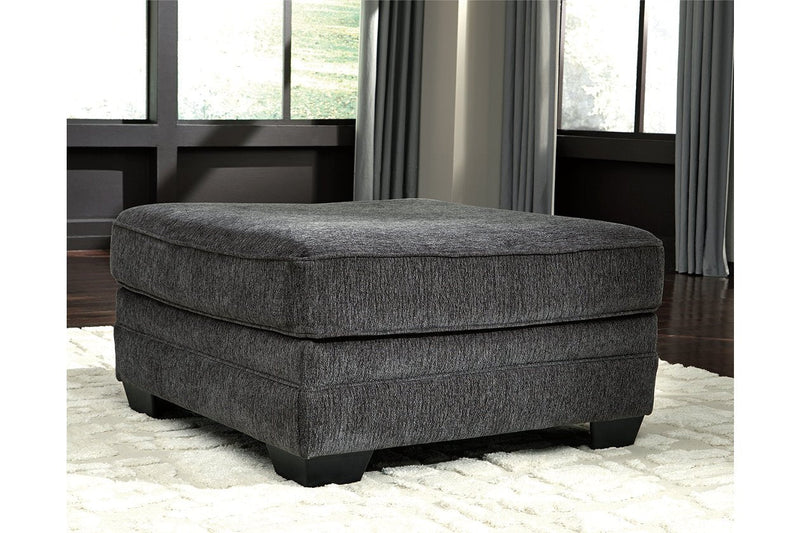 Tracling Slate Oversized Ottoman - Gate FurnitureOttoman