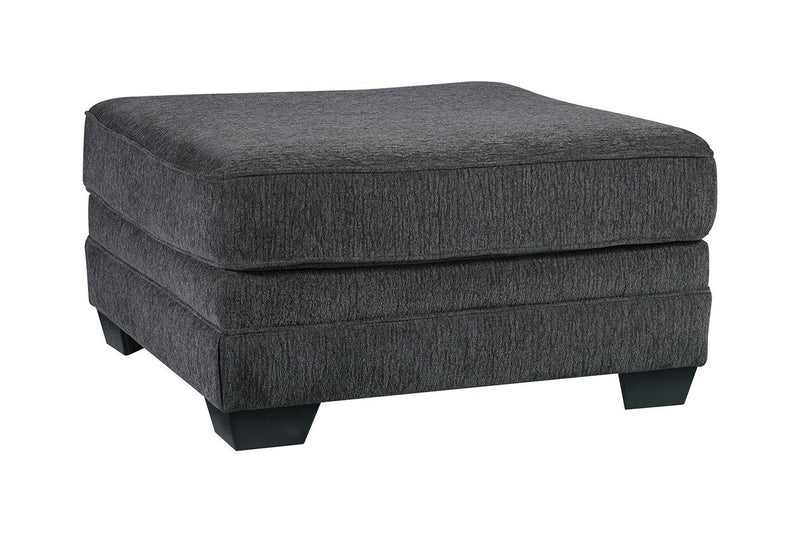 Tracling Slate Oversized Ottoman - Gate FurnitureOttoman