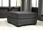 Tracling Slate Oversized Ottoman - Gate FurnitureOttoman