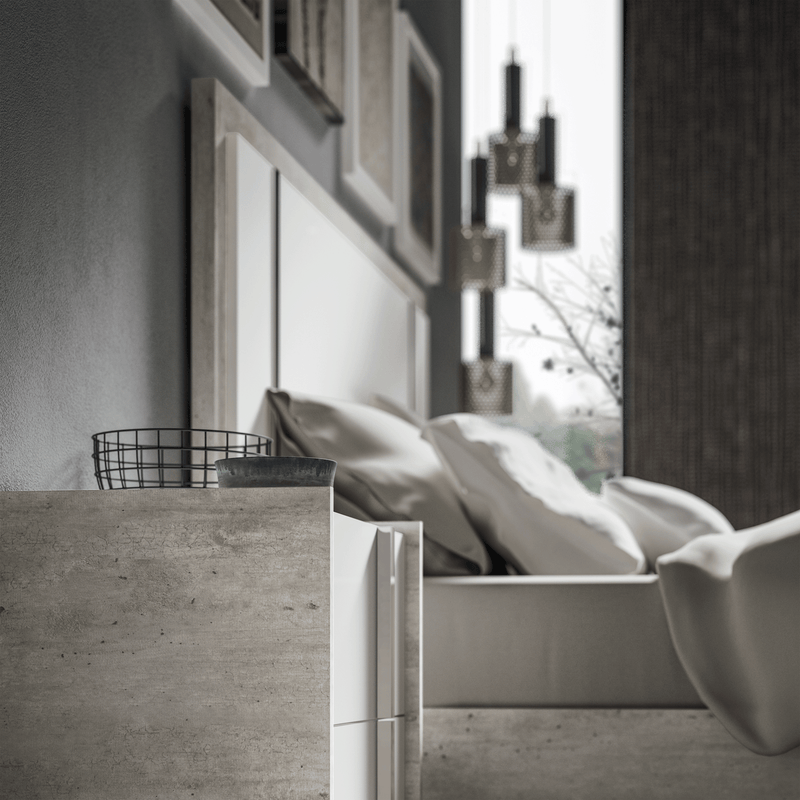 Treviso Bed Queen - Gate FurnitureQueen Bed