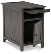 Treytown Chairside End Table - Gate FurnitureEnd Table Chair Side
