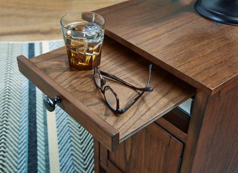 Treytown Chairside End Table - Gate FurnitureEnd Table Chair Side