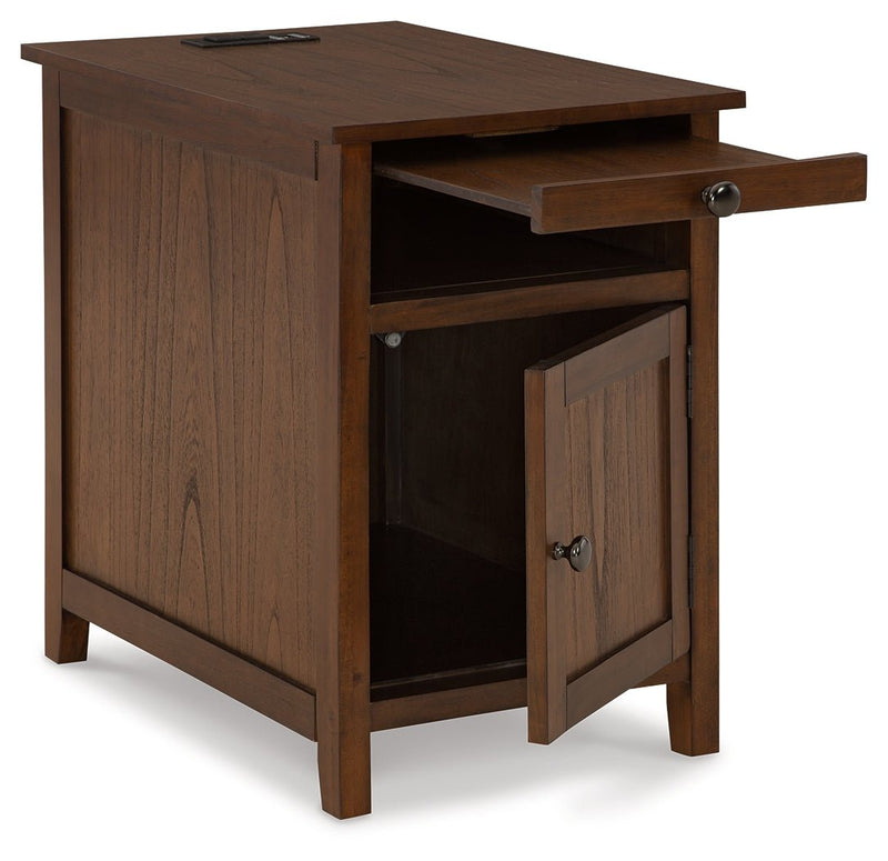 Treytown Chairside End Table - Gate FurnitureEnd Table Chair Side
