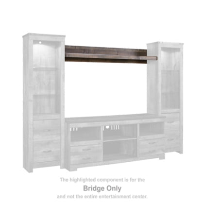 Trinell Brown Bridge - Gate FurnitureEntertainment Center