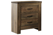 Trinell Brown Nightstand - Gate FurnitureNightstand