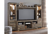 Trinell Brown Pier - Gate FurnitureEntertainment Center